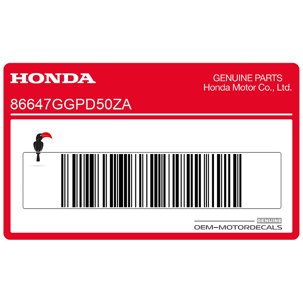 Honda-86647GGPD50ZA