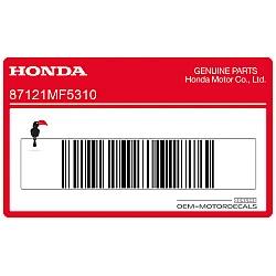 Emblema del depósito, lado derecho