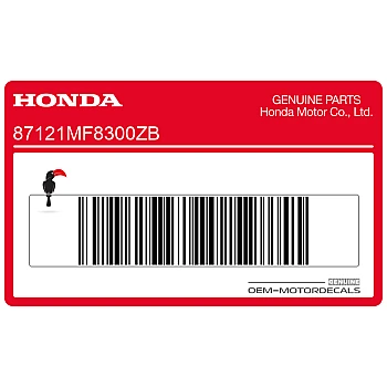 Emblème de réservoir, côté droit