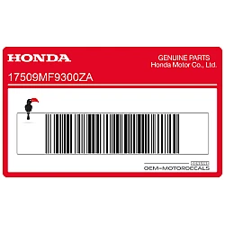 Autocollant bande cache latéral, côté gauche