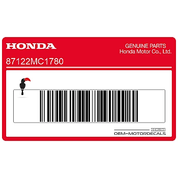 Emblema serbatoio, lato sinistro