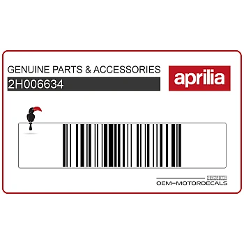 Naklejka błotnika przedniego