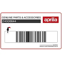 APRILIA Autocollant / Décalque Moto 2H006644
