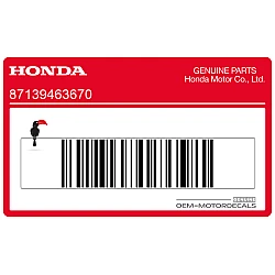 High altitude operation warning label