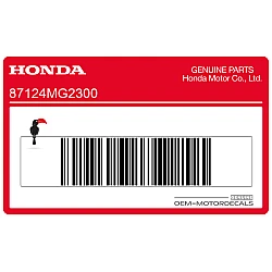 Kraftstofftank-Emblem, linke Seite