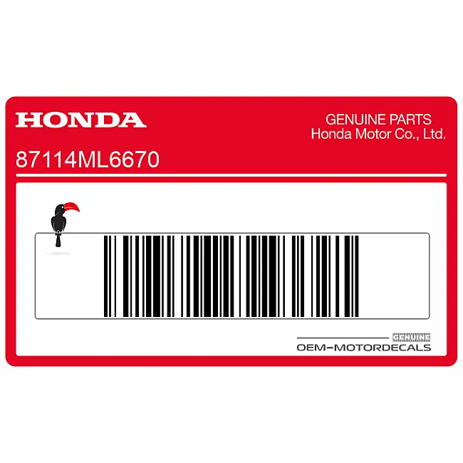 Honda-87114ML6670
