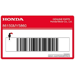 Emblema ala Honda copertura anteriore