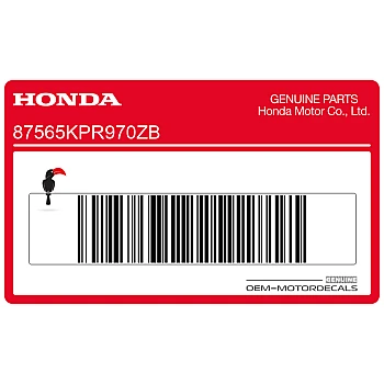 Étiquette d'identification code couleur - Type 2