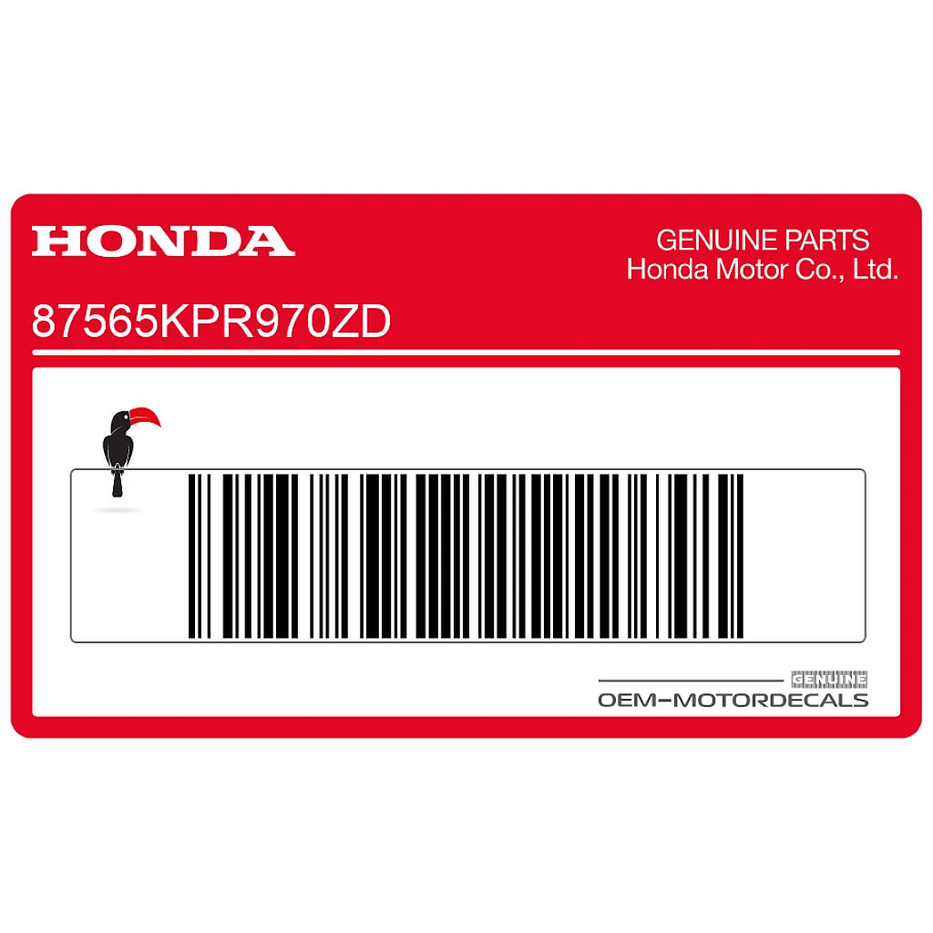 Honda-87565KPR970ZD