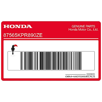 Étiquette décorative couleur type 9