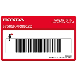 Farbdekor Typ 8 Aufkleber