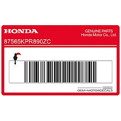 Farbdekor Typ 7 Aufkleber