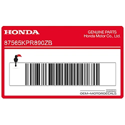 Farbdekor Typ 10 Aufkleber