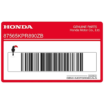 Étiquette décorative couleur type 10