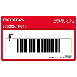 Manipulationsschutz-Warnaufkleber