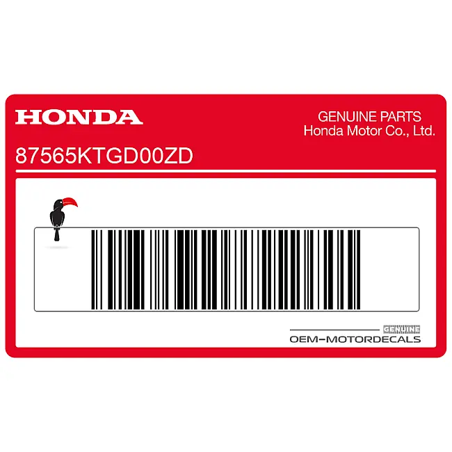 Honda-87565KTGD00ZD