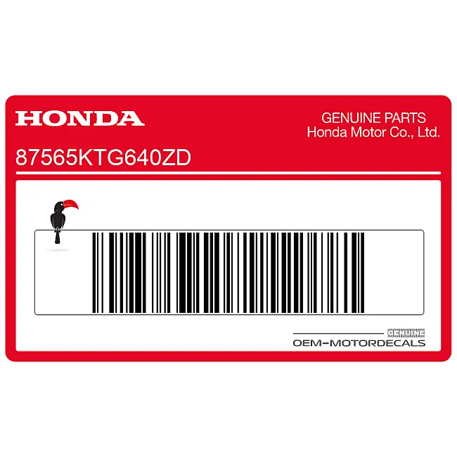 Honda-87565KTG640ZD