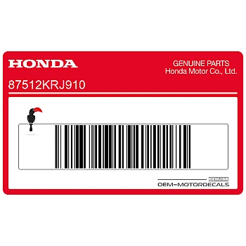 Naklejka ostrzegawcza obciążenie akcesoriów