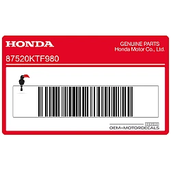 Etichetta avvertenza antimanomissione