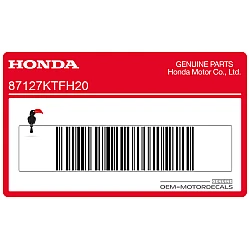 Hintere Karosserie Honda Emblem