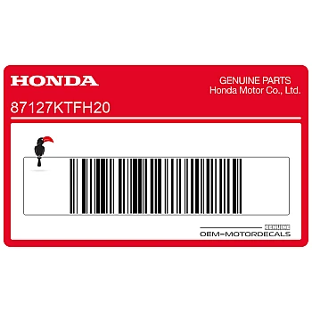 Hintere Karosserie Honda Emblem