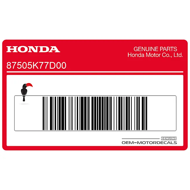Honda-87505K77D00
