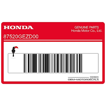 Cargo limit warning label (10.0 kg)