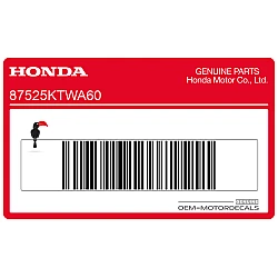 Cargo limit warning label (0.5 kg)