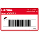 Emblema Honda carenado delantero