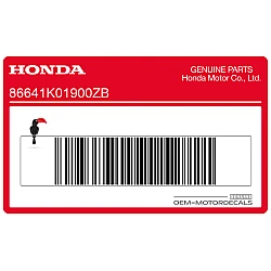 Emblema Honda carenado delantero