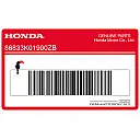 Emblema 125i carenado lateral