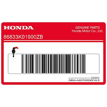 Side cowling 125i emblem