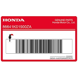 Front cowling Honda emblem