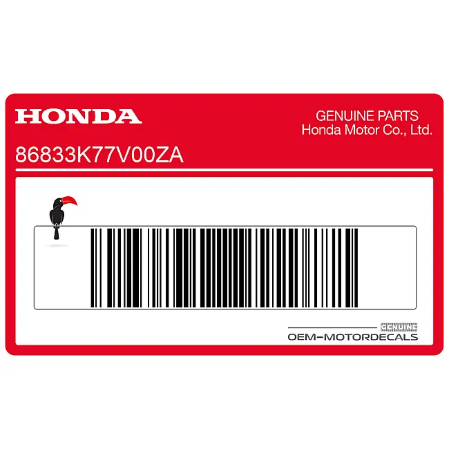 Honda-86833K77V00ZA