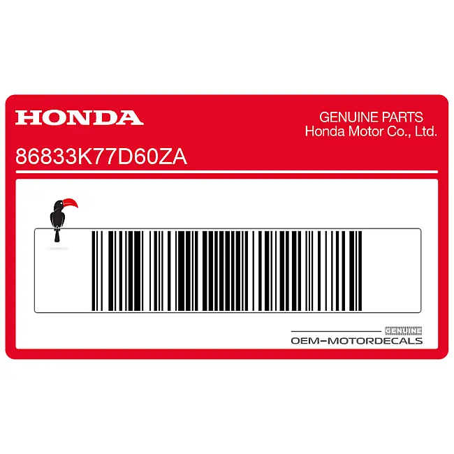 Honda-86833K77D60ZA