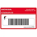 Étiquette de sécurité pneus, transmission & charge