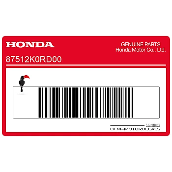 Naklejka ostrzegawcza akcesoria i obciążenie