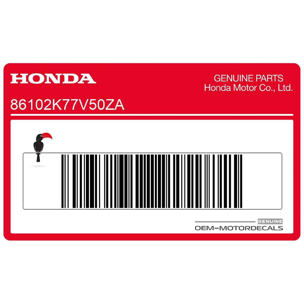 Honda-86102K77V50ZA