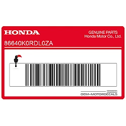 Autocollant bande couvre-compteur