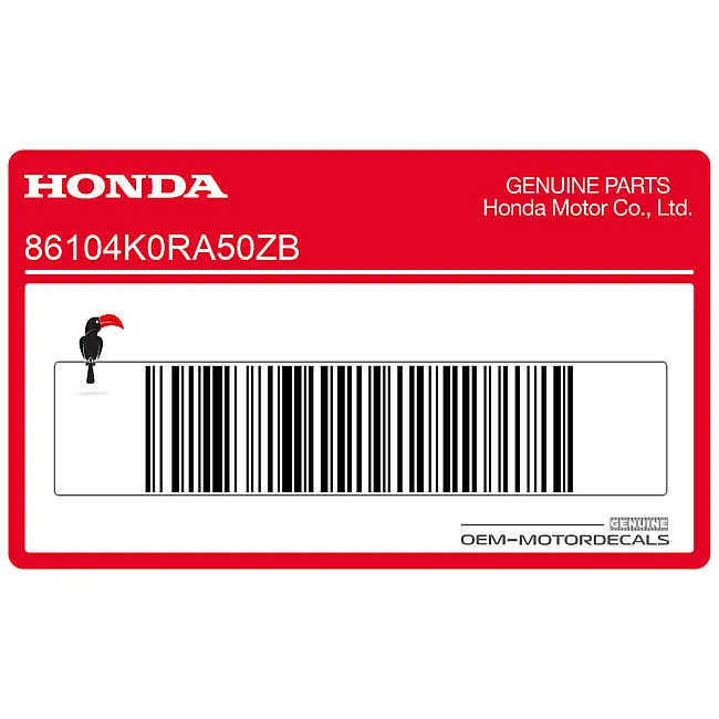 Honda-86104K0RA50ZB
