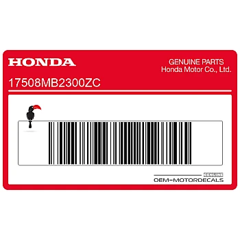 Adesivo striscia serbatoio, lato destro