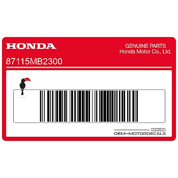 Adesivo striscia carena interna destra