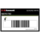 Kawasaki Ninja ZX-6R Adesivo Carenatura Laterale Superiore Lato Destro OEM 560761750