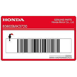 Calcomanía de tapa lateral