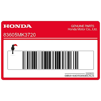 Naklejka pokrywy bocznej