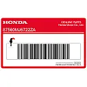 Étiquette de type de transmission