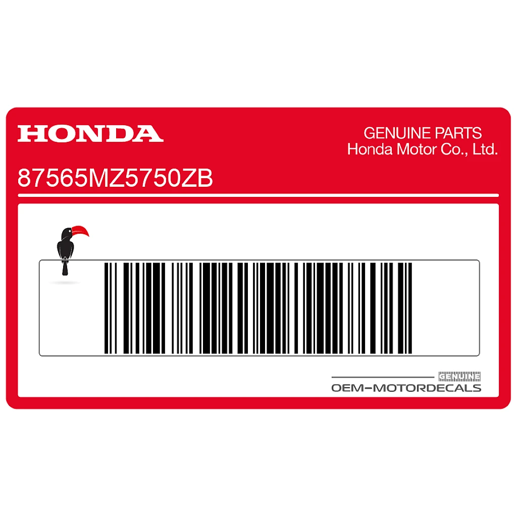 Honda-87565MZ5750ZB