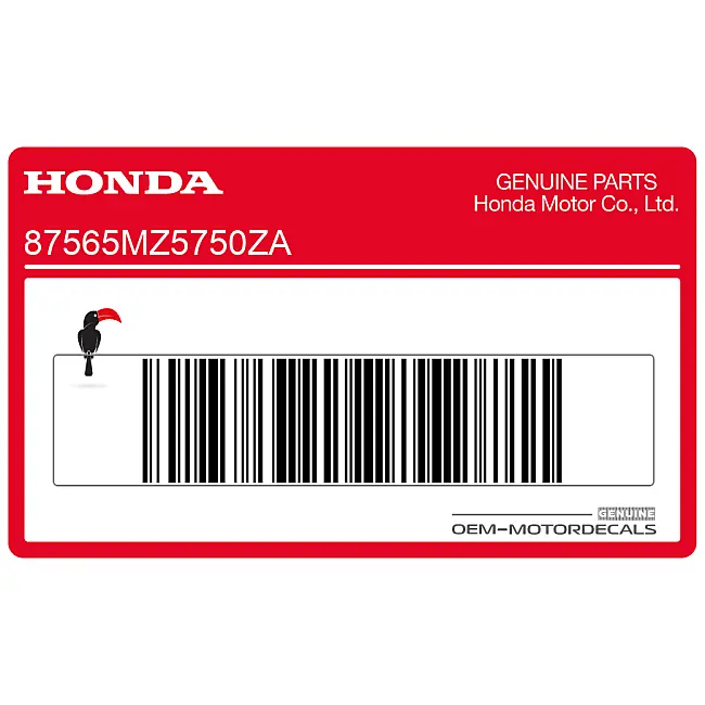 Honda-87565MZ5750ZA