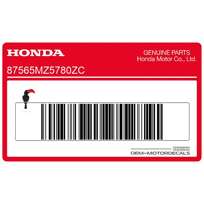 Honda-87565MZ5780ZC
