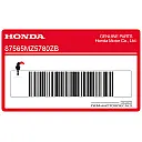 Kleurcode type 6 informatielabel